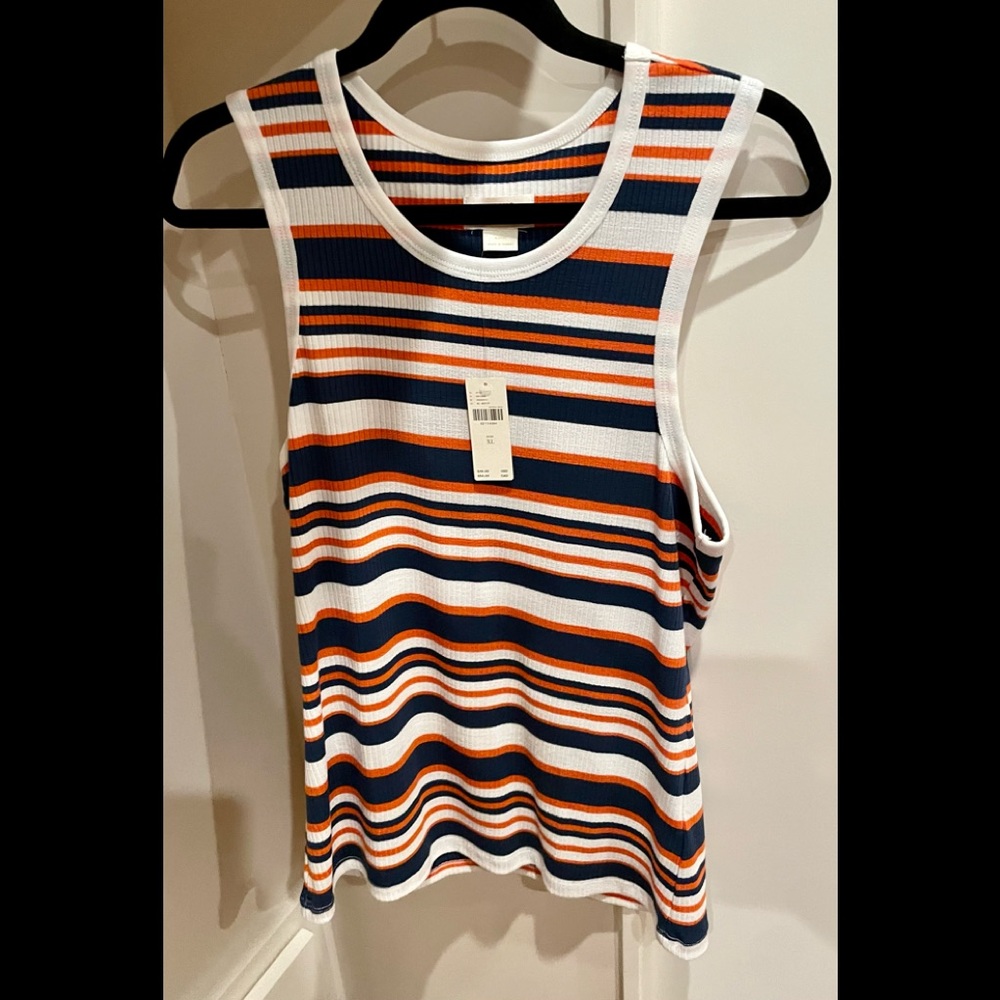 NWT, Anthropologie Maeve striped tank, XL